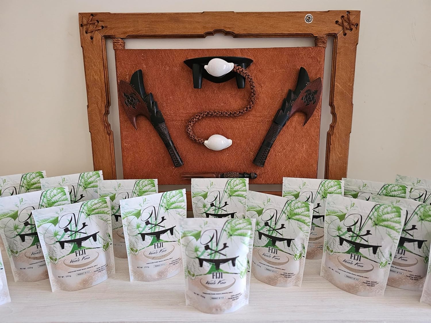 Fiji Vuvale Kava - Premium Noble Kava! Traditional Grind: 100% Organic, Fijian Root [Waka] Powder - 250G image number 3