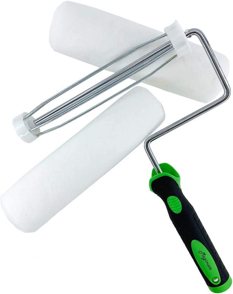 Paint Roller Kit with Tray Small and Large Paint Stain Rollers Assorted with Trim and Touch up Paint Brush and Painting Accessories image number 1