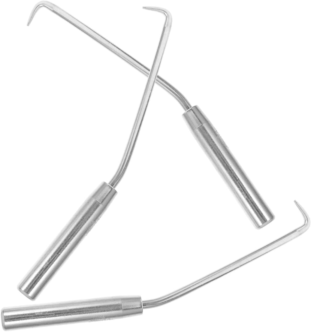 VINTORKY 3Pcs Garden Plant Tying Hooks Sturdy Steel Fence Fastening Hooks for Gardening Plant Climbing Rack Binders image number 6