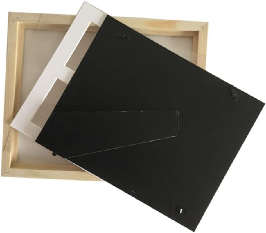 Handprint and Footprint Kit Wooden Photo Frame with Stamp Ink Pad for Boys and Keepsake for Shower Decor Natural Color image number 2