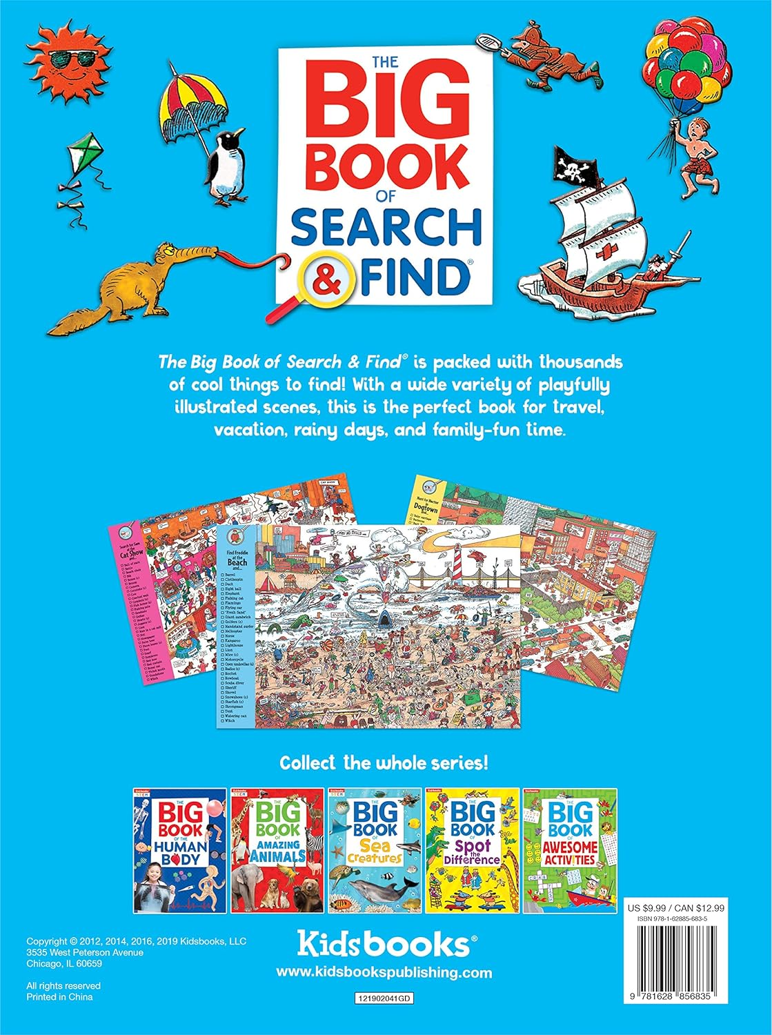 The Big Book of Search & Find-Packed with Hilarious Scenes and Amusing Objects to Find, a Fun Way to Sharpen Observation and Concentration Skills in Kids of All Ages (Big Books) image number 2
