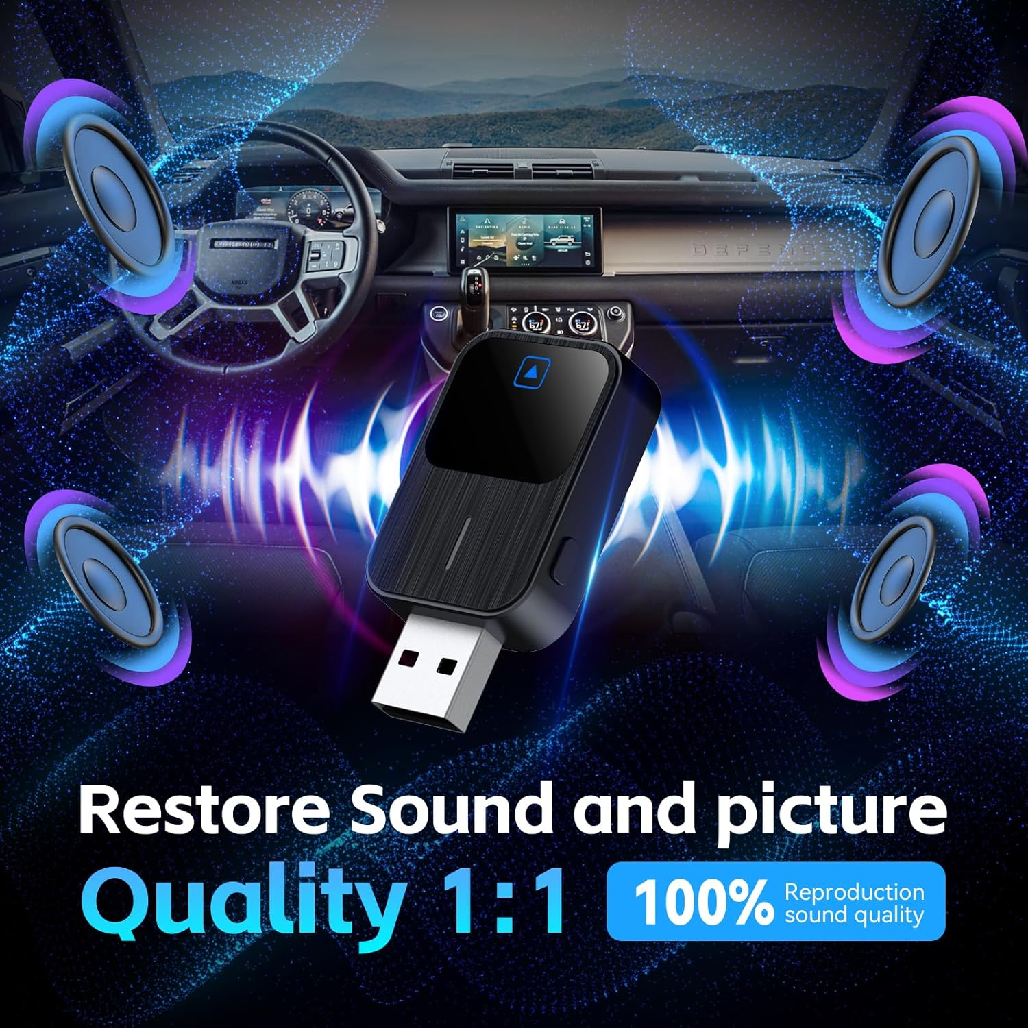 Wireless Carplay Adapter,2025 Upgrade Wireless Android Auto Adapter with Fast Stable 5Ghz Wifi Bluetooth for Car from 2016 image number 5