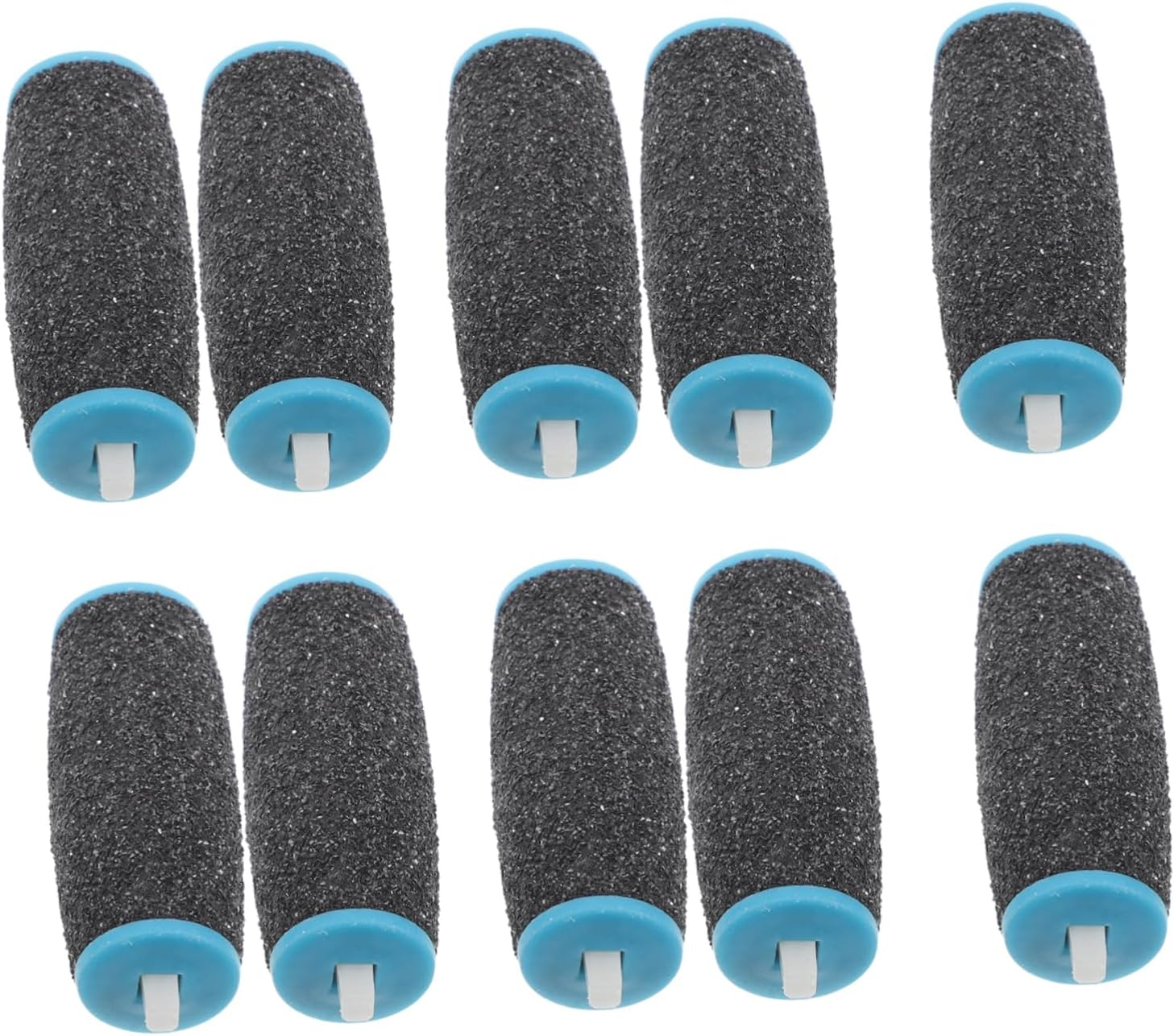 HAPINARY 10Pcs Foot Callus Remover Replacement Head Electric Pedicure Rollers Foot Loofah Pumice Skin Remover image number 2
