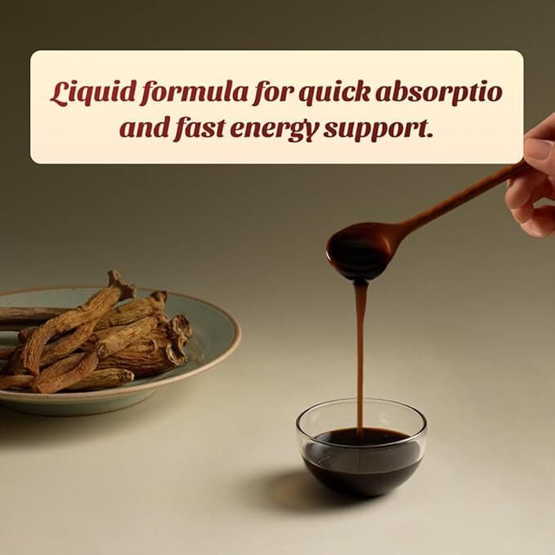 6-Year Korean Red Ginseng Extract Shot, Allday Goodtime - 7Mg Ginsenosides per Packet, HACCP Certified, Caffeine Free. image number 6