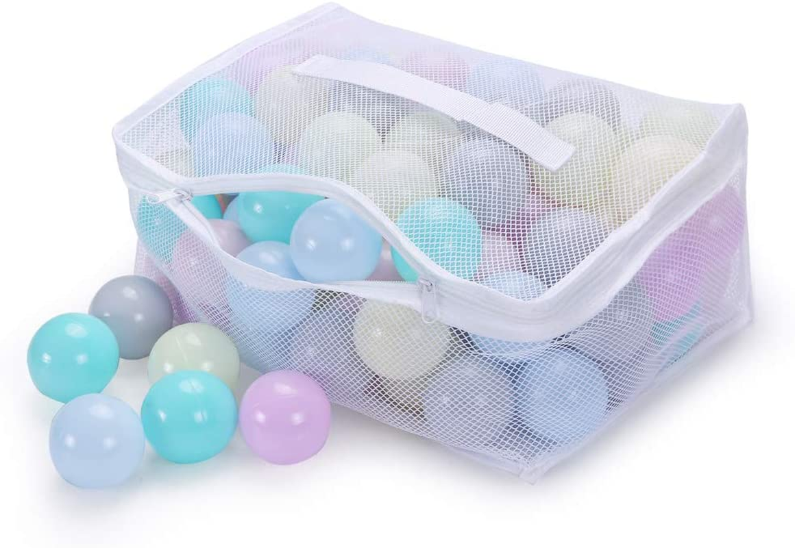Playmaty Colorful Ball Pit Balls -2.36Inches Phthalate Free BPA Free Plastic Ocean Balls for Kids Swim Pit Fun Toys 70 Pieces for Toddlers and Baby Playhouse Play Tent Playpen Pool (Macaron). image number 3