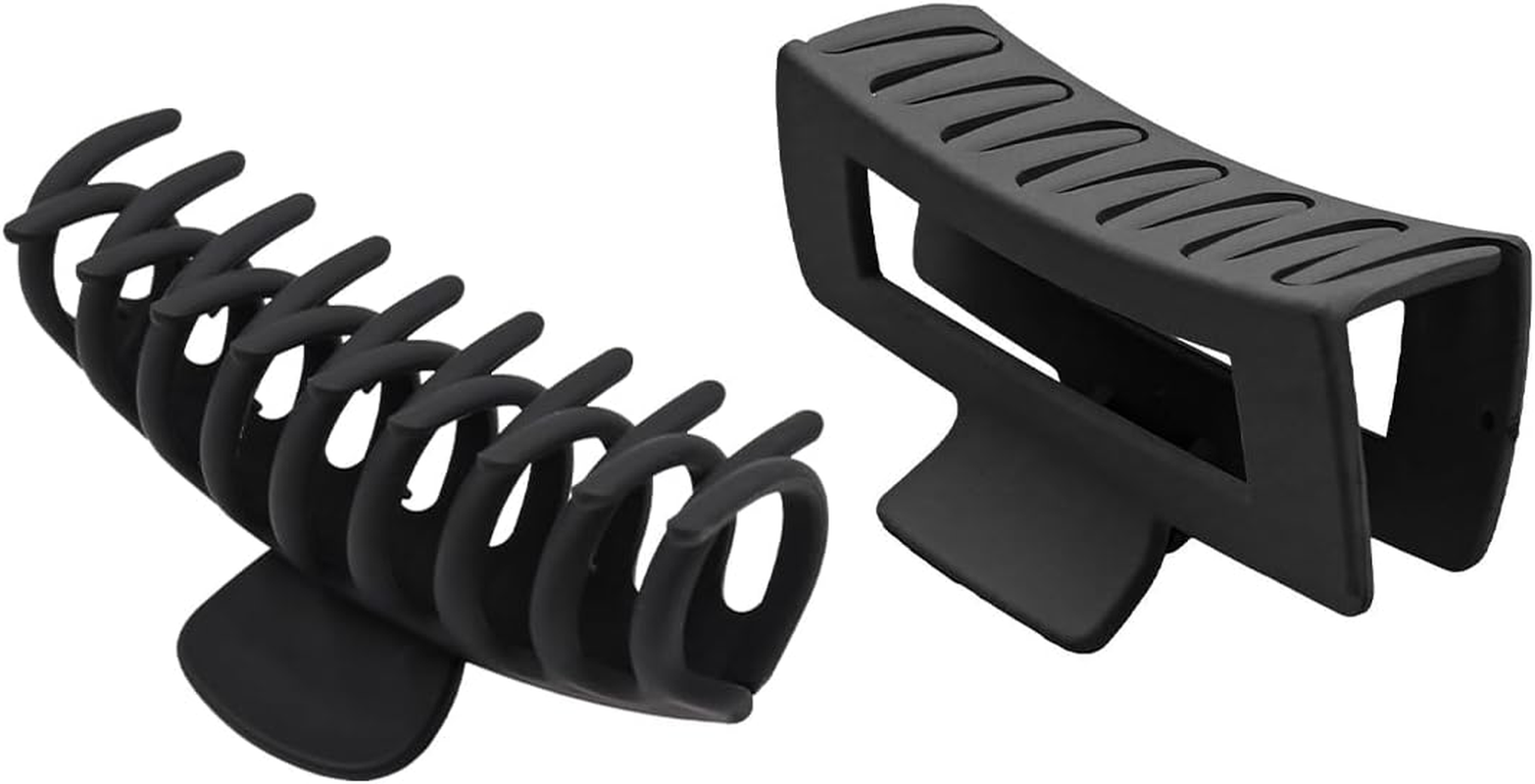 CENPEK 8 Pieces Large Hair Clips, 2 Styles, Non-Slip Hair Claw, Hair Styling Accessories for Women image number 2