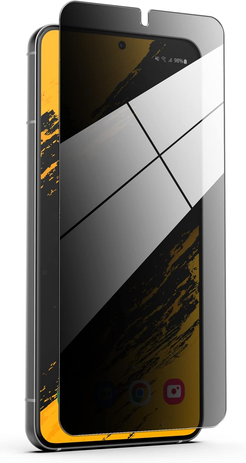 Magglass Designed for Samsung Galaxy S23 Privacy Screen Protector, anti Spy Tempered Glass (Fingerprint Compatible) image number 2