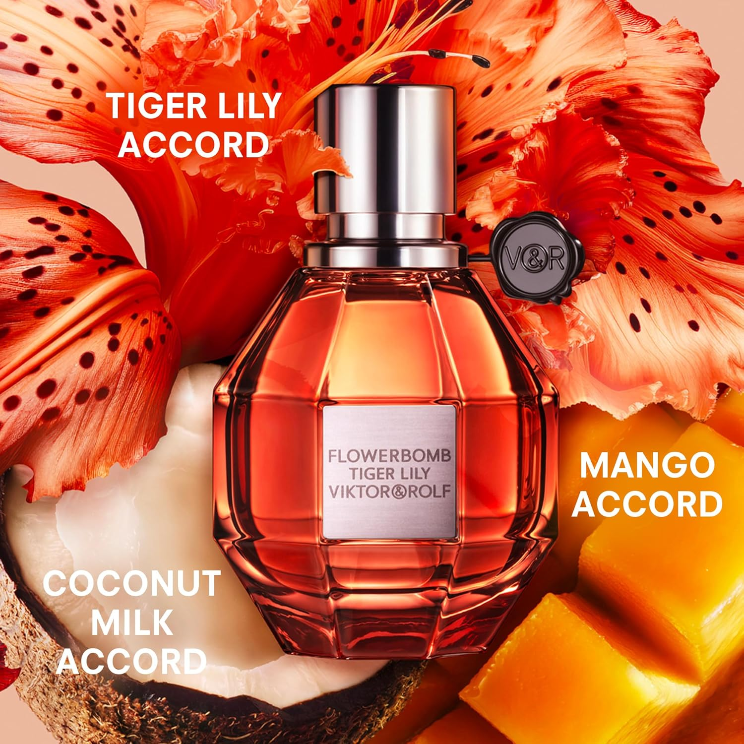 Flowerbomb Tiger Lily by Viktor and Rolf for Women - 3.4 Oz EDP Spray image number 1