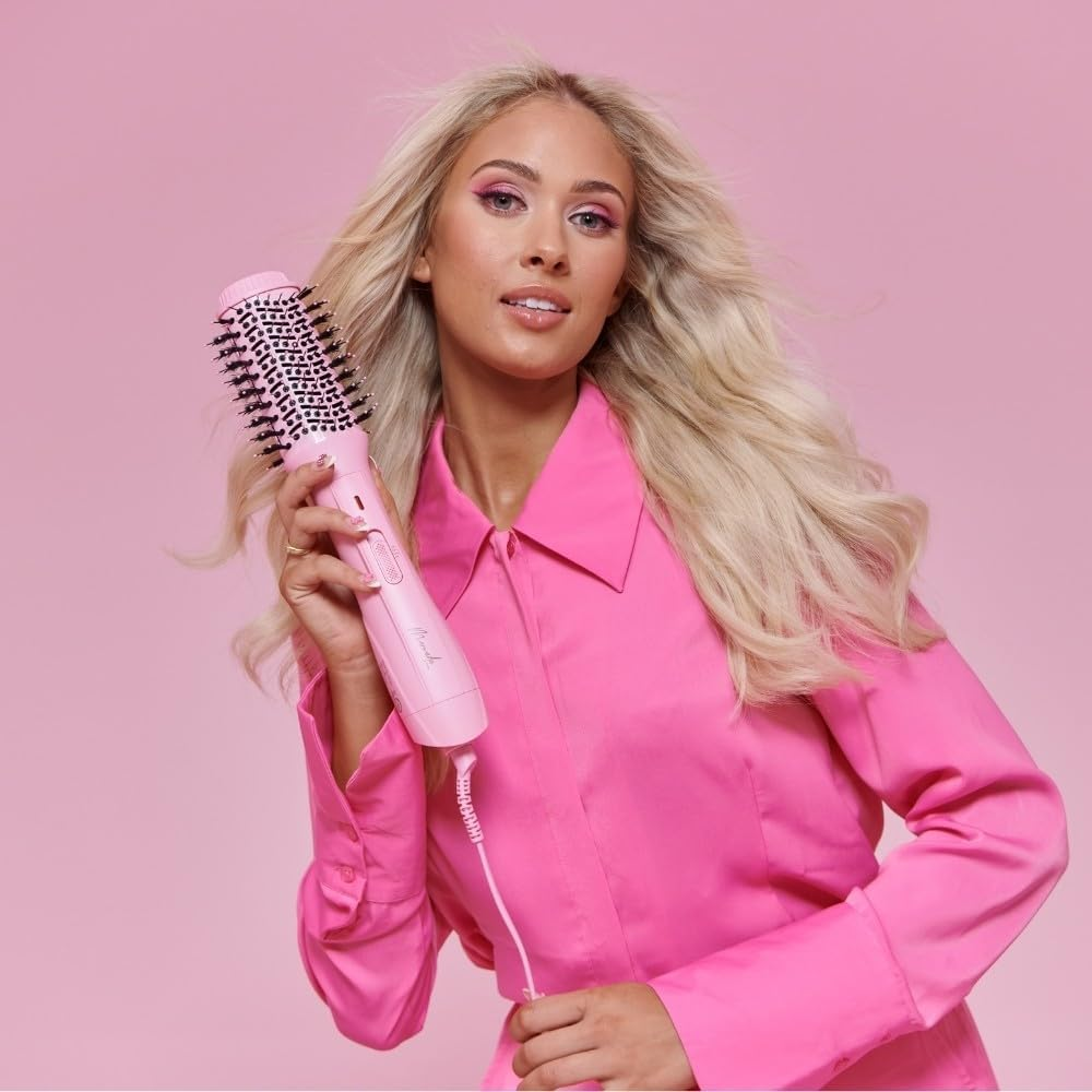Mermade Hair Blow Dry Brush, Pink