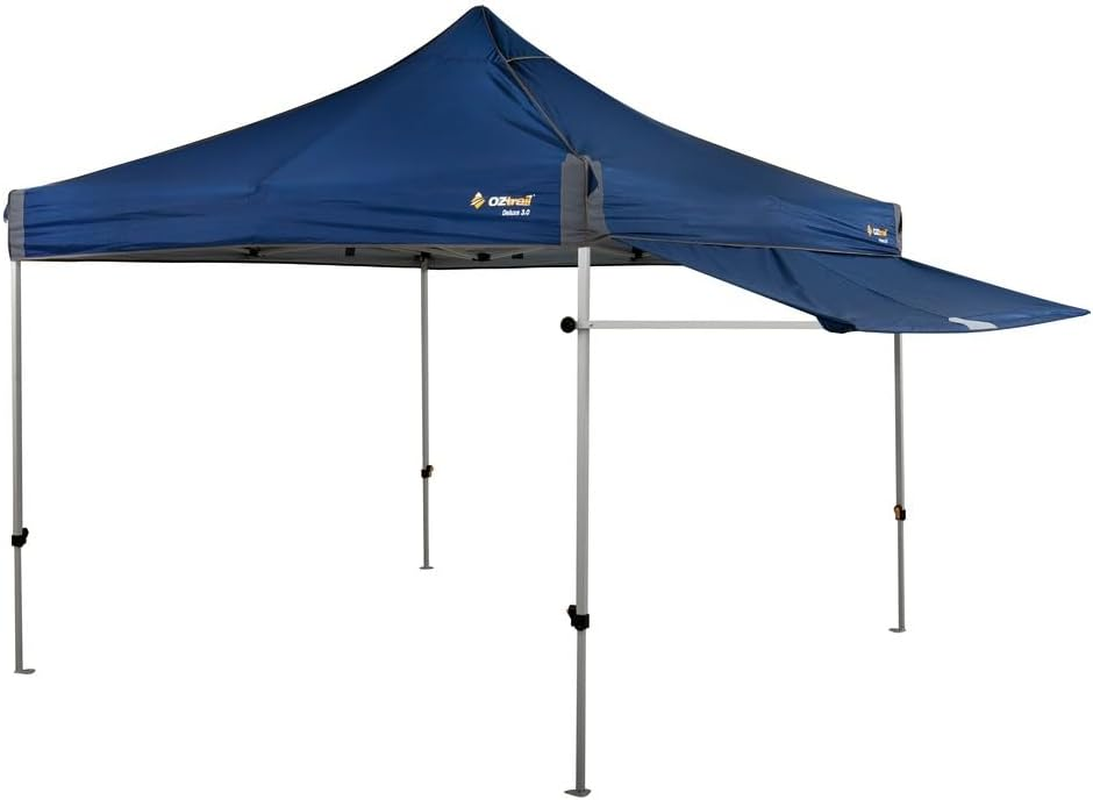 Oztrail Gazebo Removable Awning Kit, 3 Meter Size, Blue image number 2