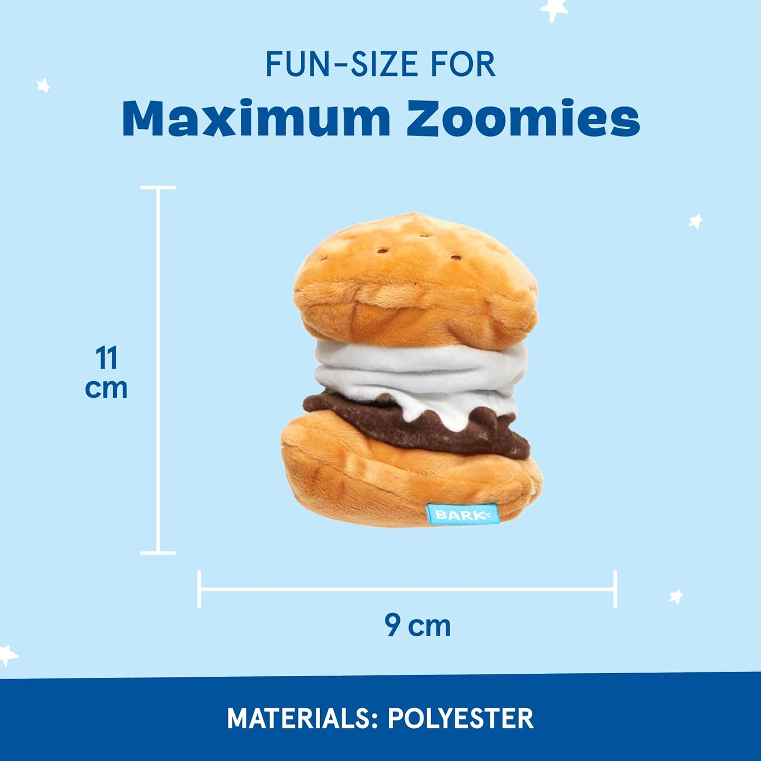 Bark Dog Toy More S'More