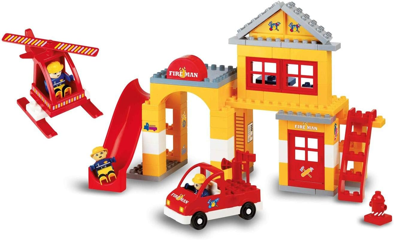 8558 &ndash; 0002 Fire Station UNICOPLUS Assorted Colours