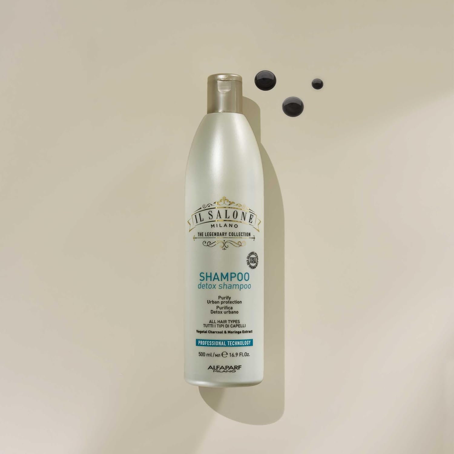 Il Salone Milano Detox Shampoo for All Hair Types 500Ml image number 6