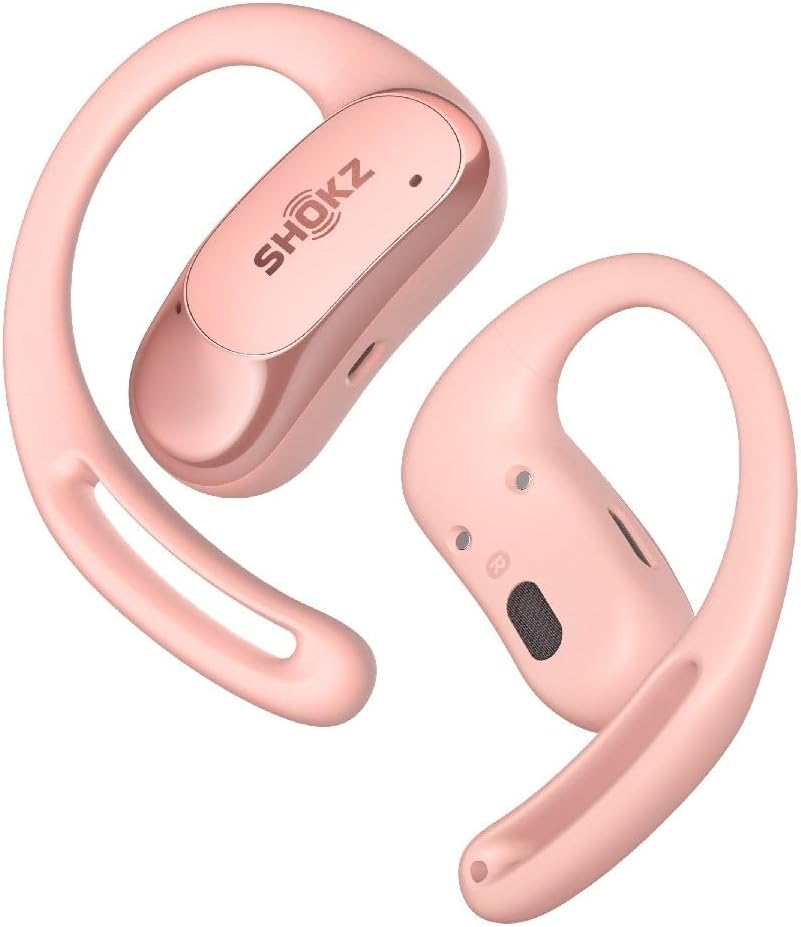 Shokz Openfit Air Open-Ear Headphones, Pink image number 2