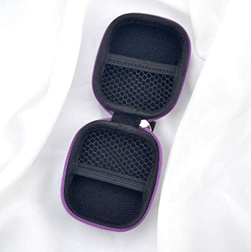 3Pcs Portable Essential Oil Carrying Case Mini Travel Size Essential Oils Storage Bag Organiser Hard Shell Case Holds 6 Bottles(Can Hold 1ML 2ML 3ML 5ML Roller Bottle)-Great for Travel image number 3