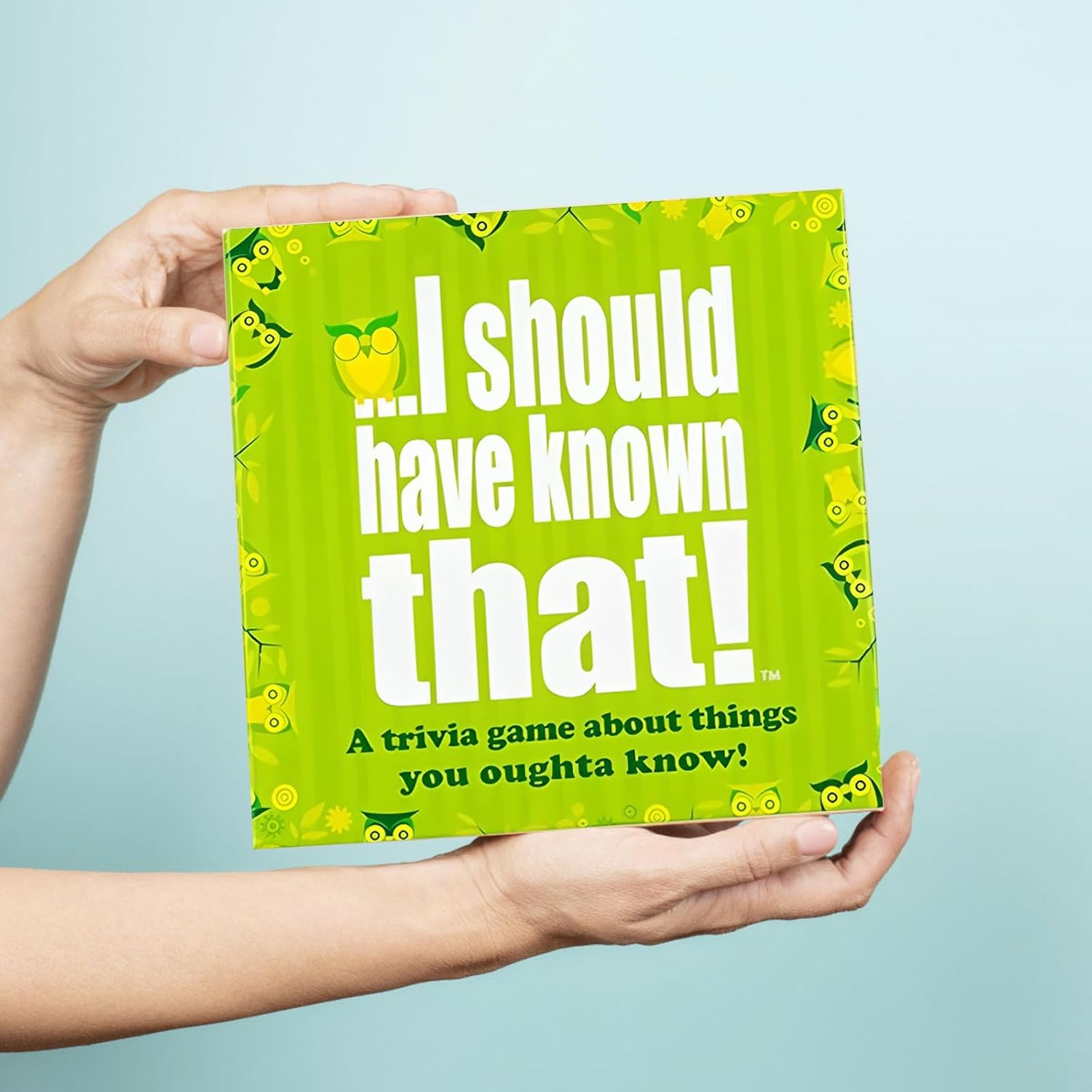 I Should Have Known That! Trivia Game for Adults - Fun Travel & Family Card Game with Yes/No Questions, Compact 5.5X5.5X1.5 Inch Box (Green/Red) - Perfect Board Games for Parties & Gifts image number 2