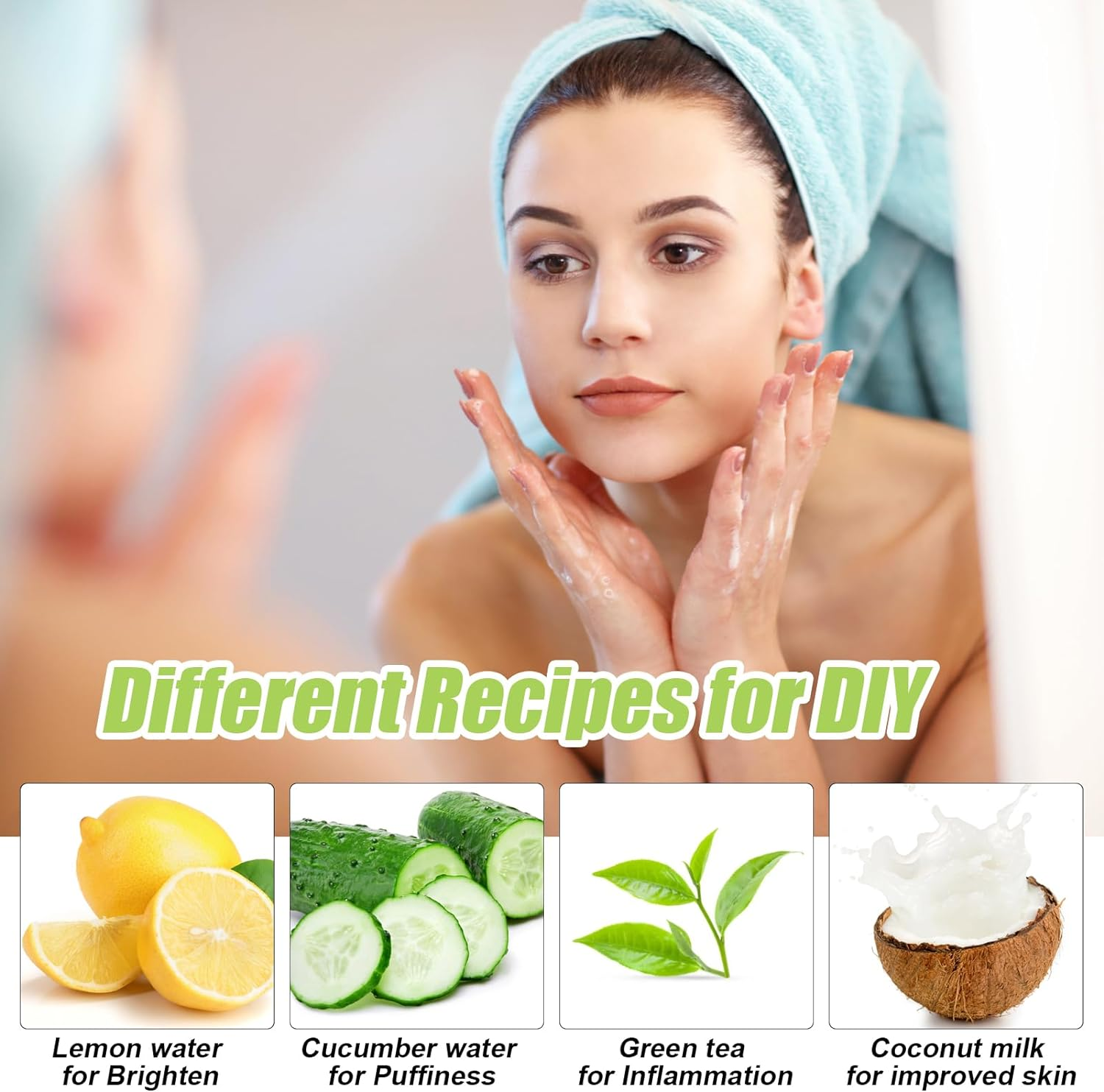 Palksky Face Bowl for Ice with Built-In Icetray, Silicone Ice Facial Folding Washbasin, Facial Plunge Bowl, Face Icebath at Home image number 5