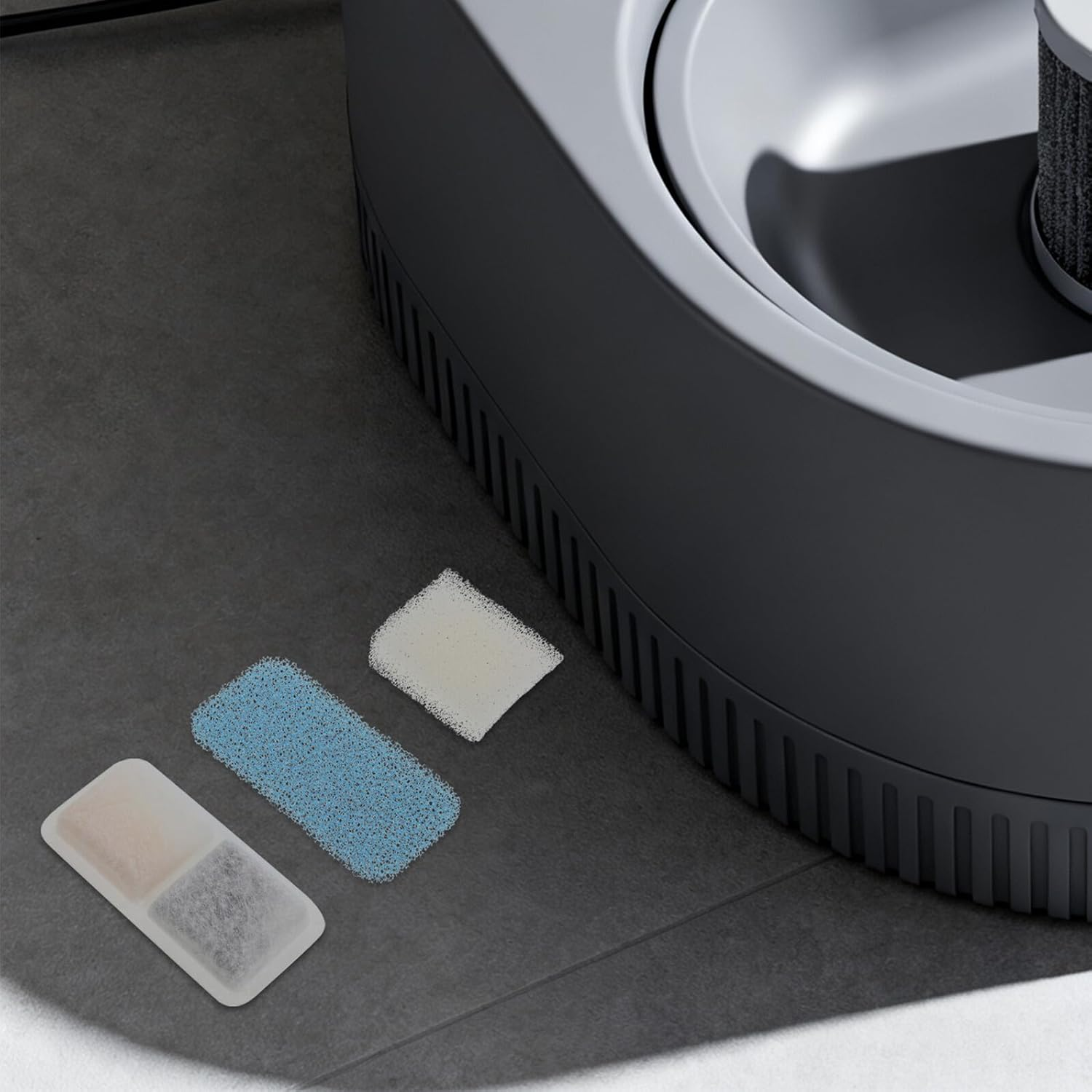 WATIIFUFU 48Pcs Pet Fountain Filter Elements Compatible with Oneisall Cat Dog Water Dispenser Replacement Cartridges for Automatic Drinking Fountains Easy-Swap Lightweight Consistent Flow