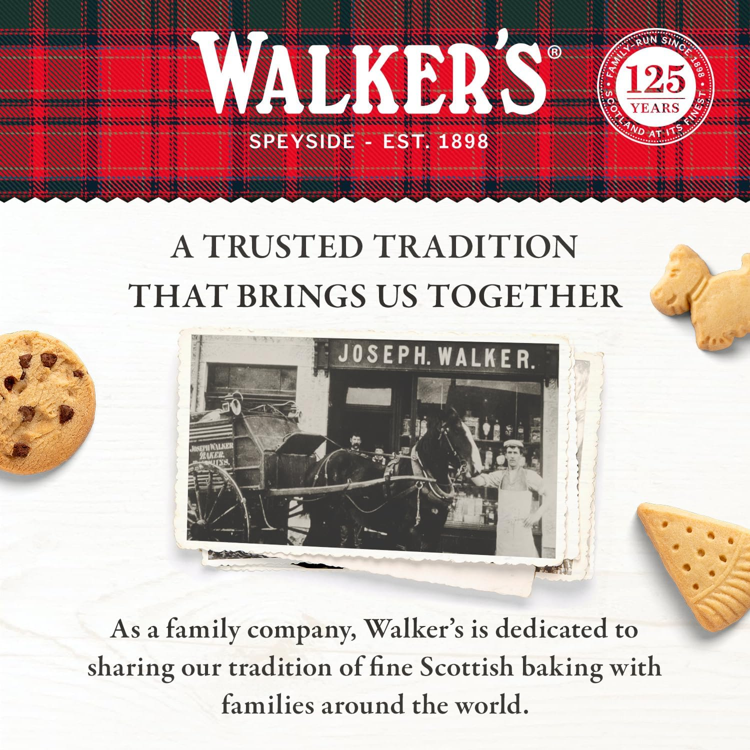 Walkers Shortbread Glenfiddich Mincemeat Tarts, 13.1-Ounce Boxes (Pack of 2)
