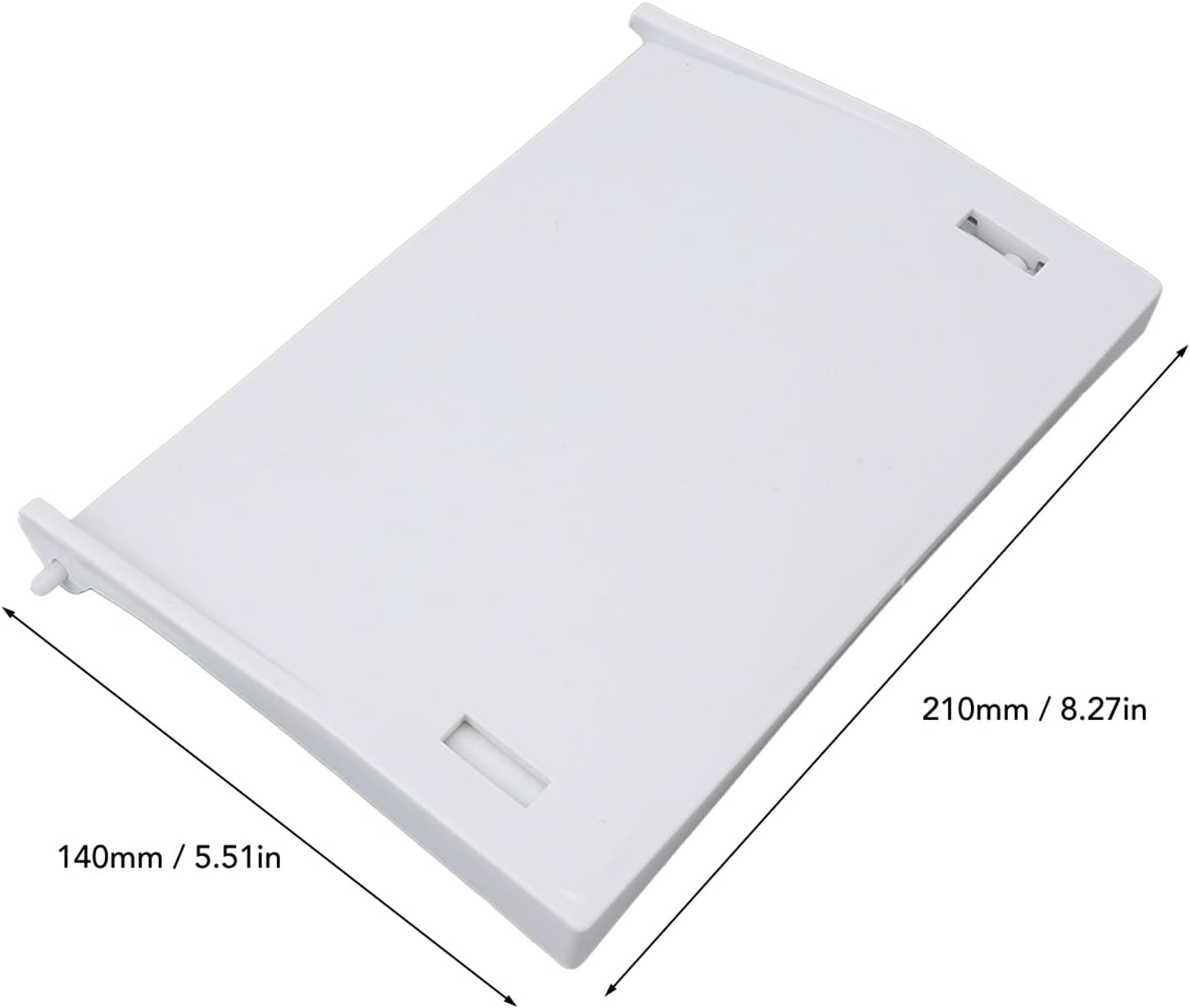 Ejoyous 210&times;140Mm Pool Skimmer Weir Door Flap (Fits 1091LX) Plastic Material, Wear-Resistant Durable, Replace Old/Damaged Parts for Spa Centers Pool Maintenance Accessory image number 3
