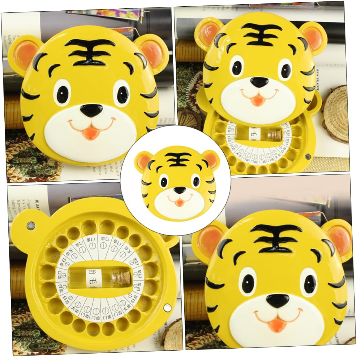 UPKOCH Unique Creative Pattern Collection Box Sturdy Adorable Case for Newborn image number 3