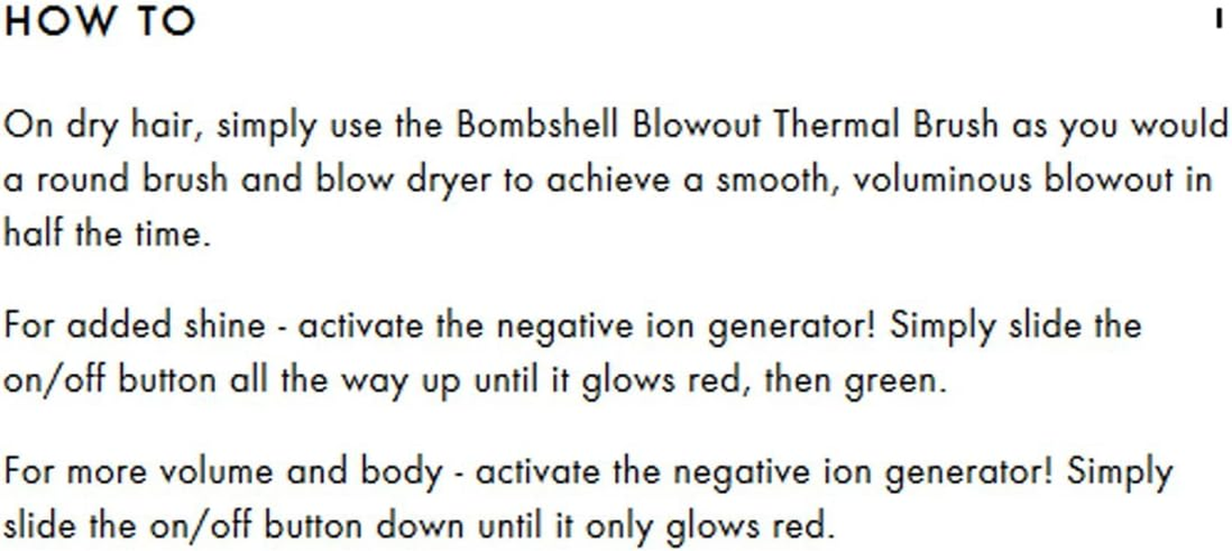 Amika Blowout Babe Thermal Brush Black image number 5