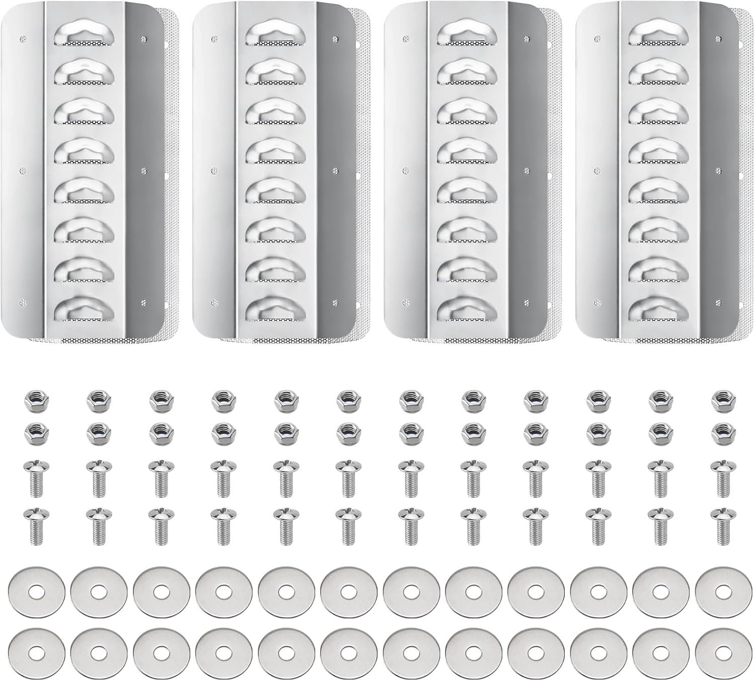SPARKWHIZ Shipping Container Vent, Cross Flow Ventilation, for Preventing Condensation and Excessive Heat, 4 Pack image number 4