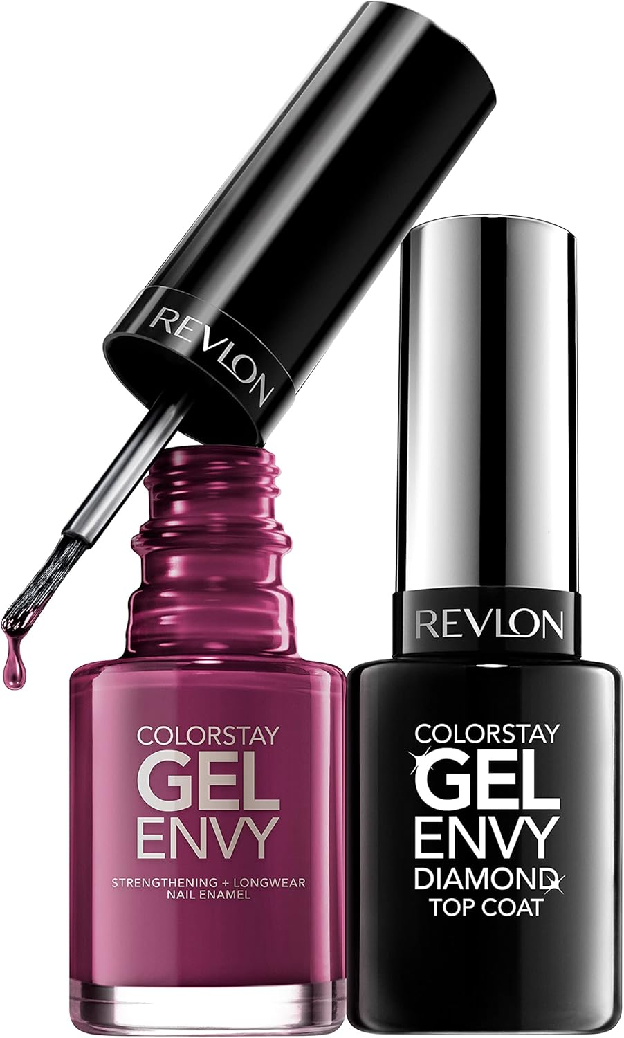 Revlon Colorstay Gel Envy Longwear Nail Enamel, High Roller image number 4