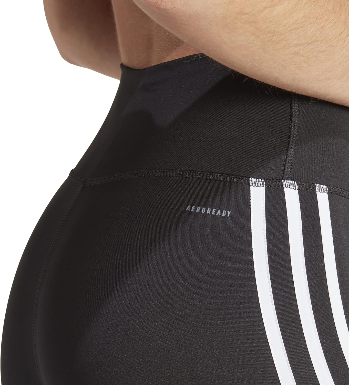 Adidas Performance Train Essentials 3-Stripes Women'S High-Waisted 7/8 Leggings image number 2