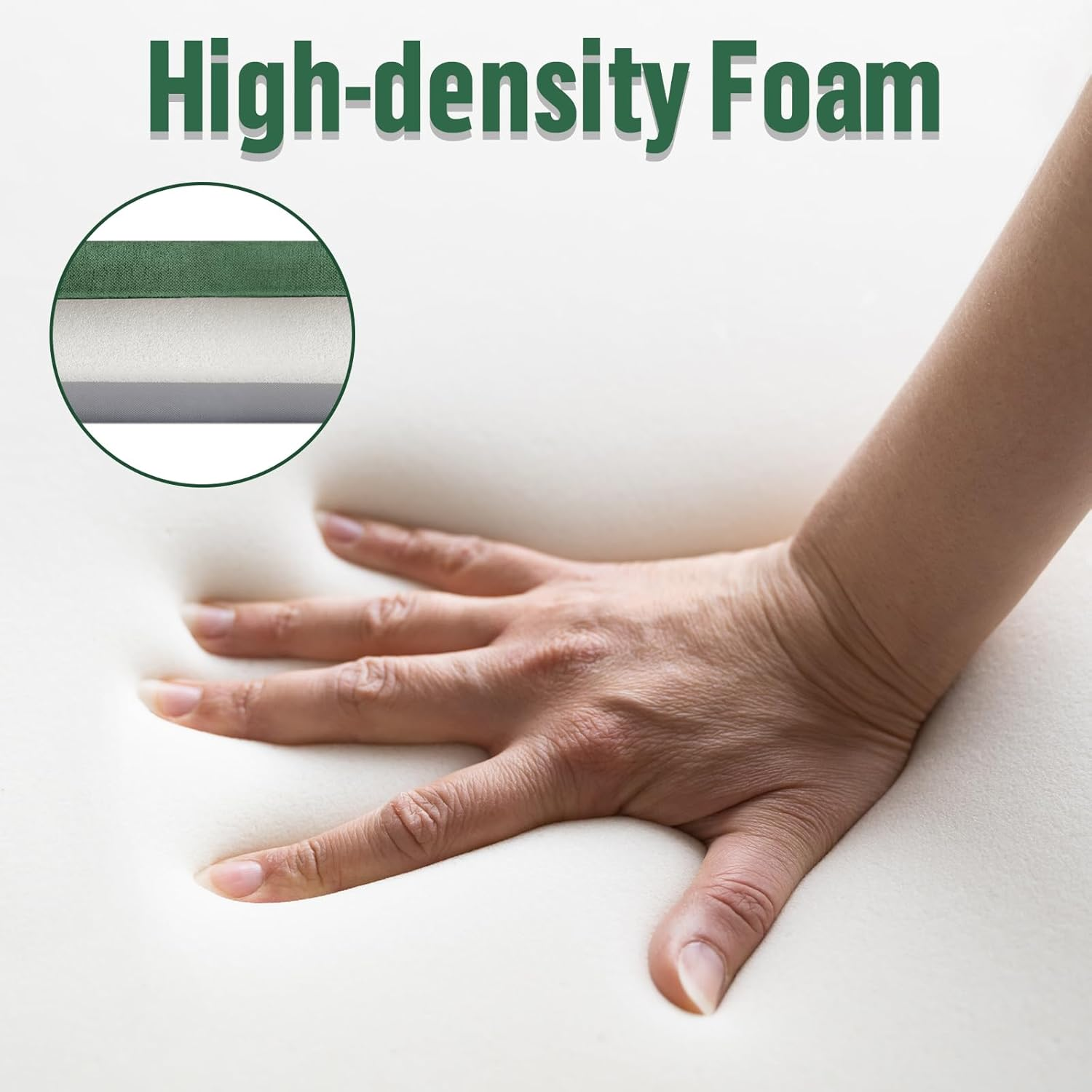 Night Cat Self-Inflating Sleeping Pad: Camping Mattress Single Memory Foam for Hiking - Comfortable Camping Mat Air for Outdoor image number 4