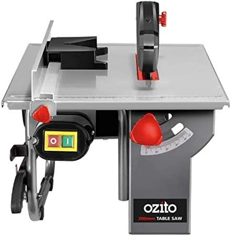 Portable 800W Table Saw Slide Wood Cutting Tool and Push Stick +3 Year Warranty