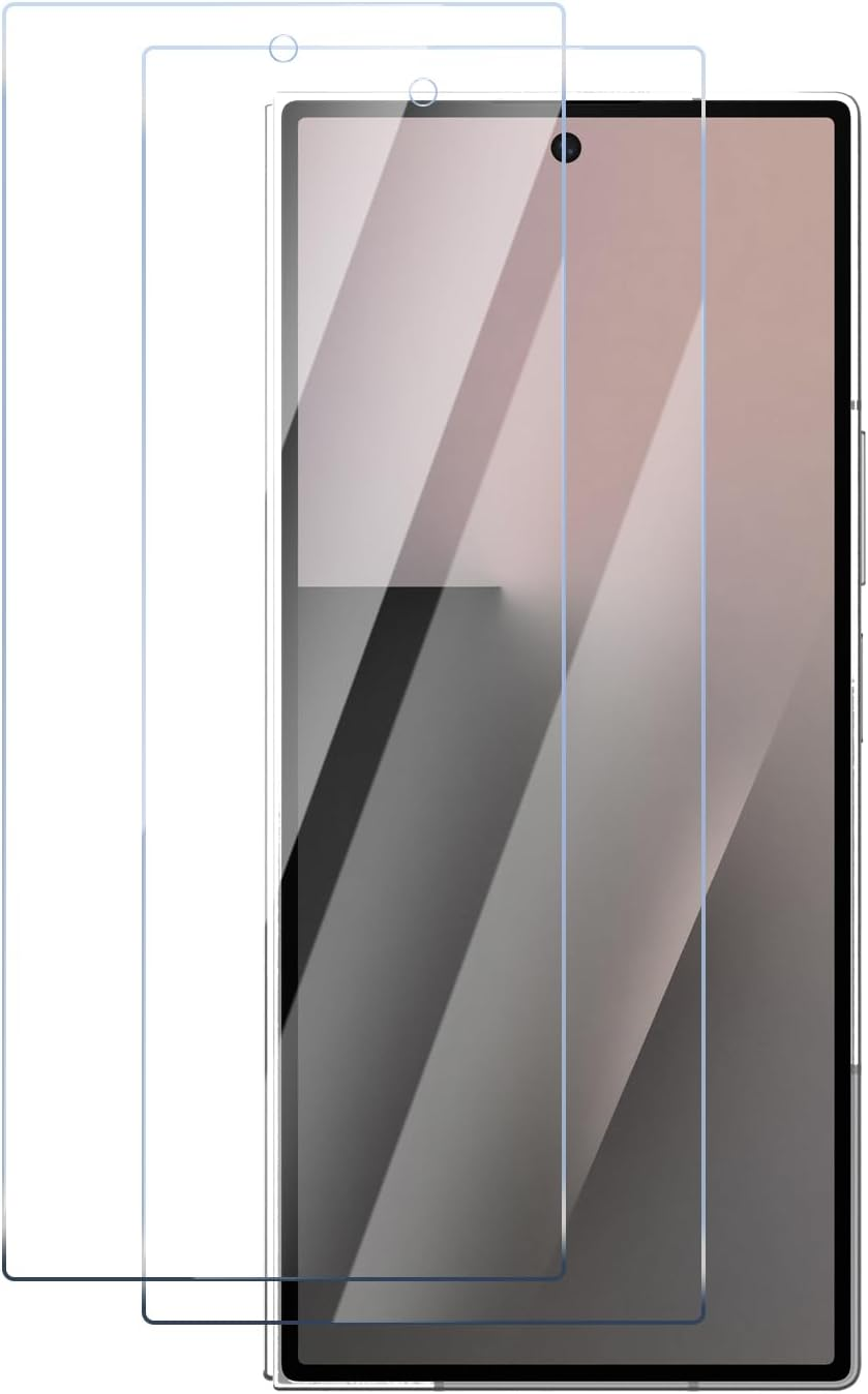YUXINDZ Pack of 2 Screen Protectors for Samsung Galaxy Z Fold7, Screen Protector Glass Film 9H Hardness Anti-Scratch, Bubble-Free, HD Clear image number 4