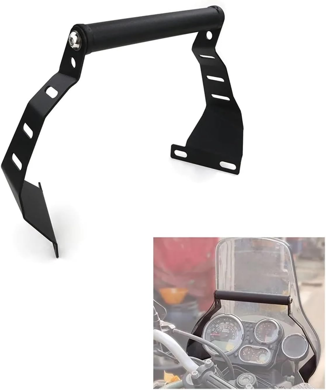 Compatible Withbs6 2021 2022 2023 Motorcycle Accessories Mobile Phone GPS Navigaton Plate Bracket Bar Mount image number 5