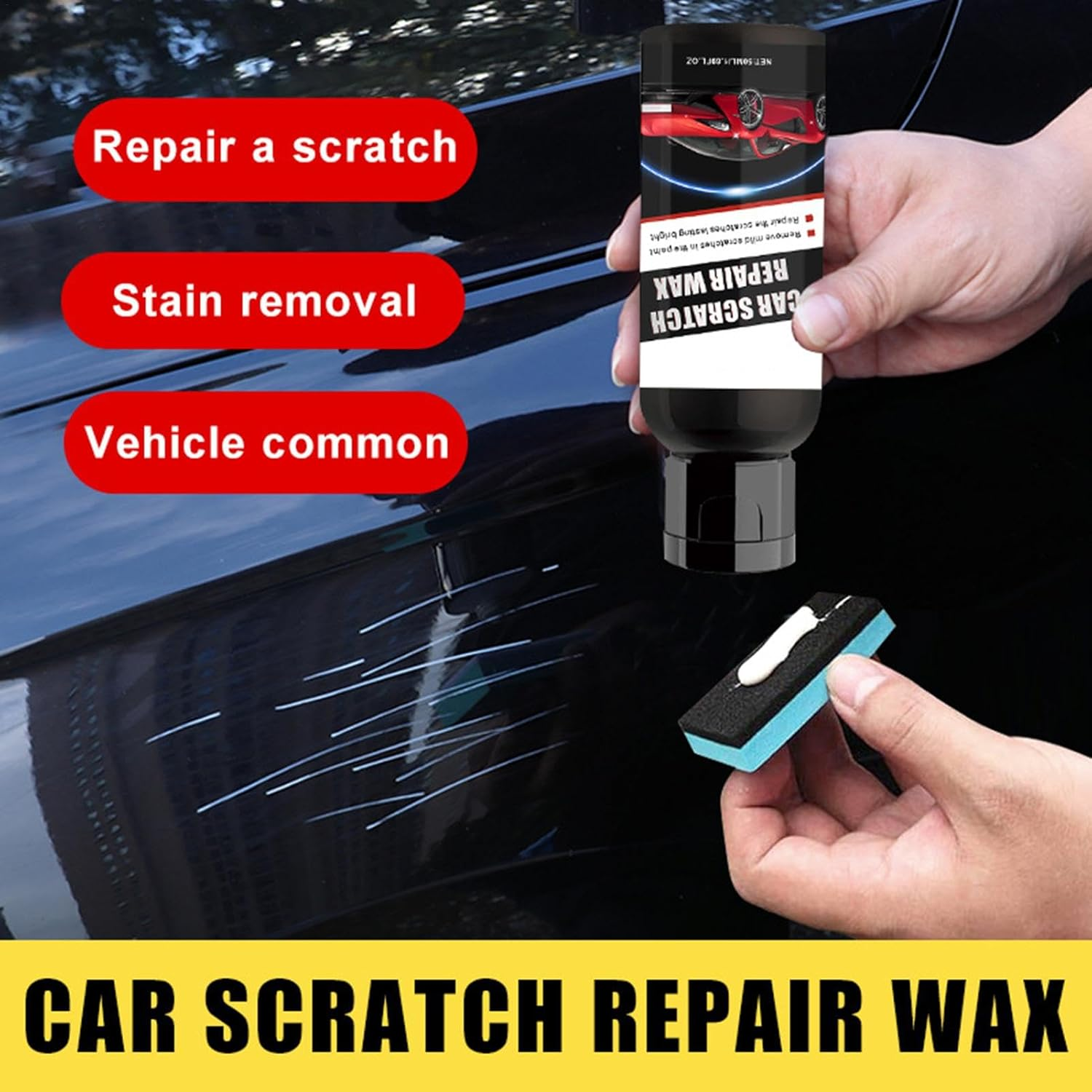 Car Scratch Remover | 50Ml Vehicles Paint Repair Paste | Car Scratch Restoration Cream for Auto, RV, Truck, Sedan, Vehicles image number 3