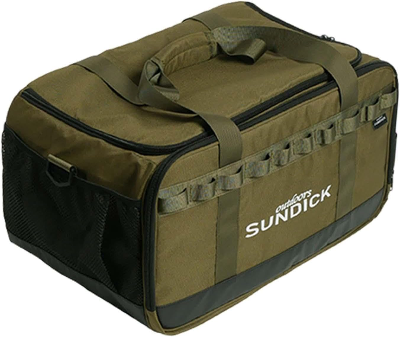 Eigell Camping Carrying Bag Gas Tank Organizer 36 L anti Collision Practical Barbecue Handbag Crossbody Bag for Backpacking Outdoor, Green