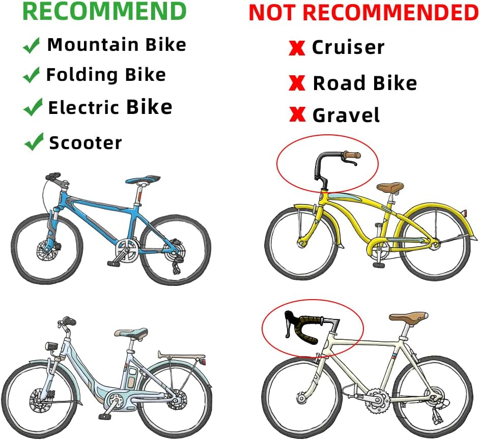 RBRL Bike Mirror Rotatable HD Safety Convex Bar End Mirror, Scratch Resistant Wide Angle Bicycle Shatterproof Side Mirrors, Mirrors for Electric Bikes Universal (Right) (RM12E-1) - Right image number 6