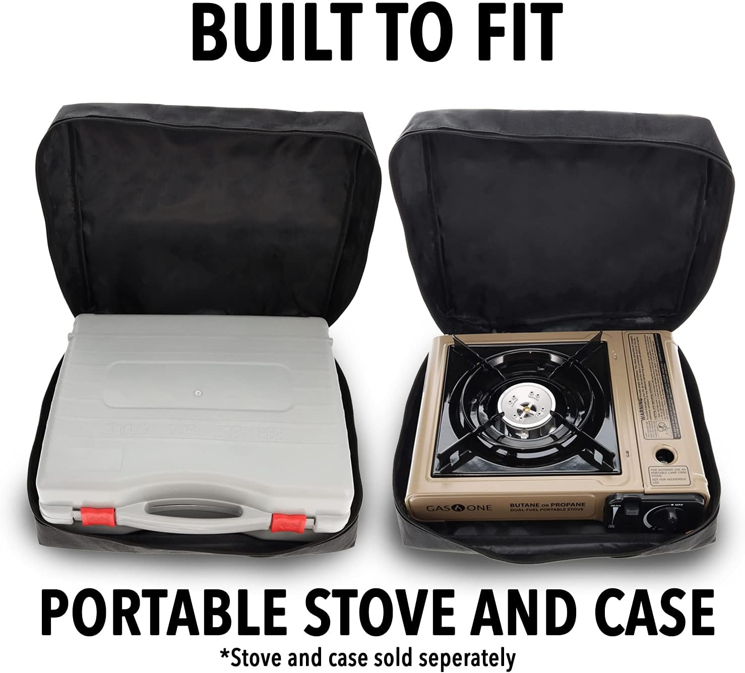 Gas One Portable Camping Stove Carry Bag for Portable Butane Stoves and Dual Fuel Stoves image number 2