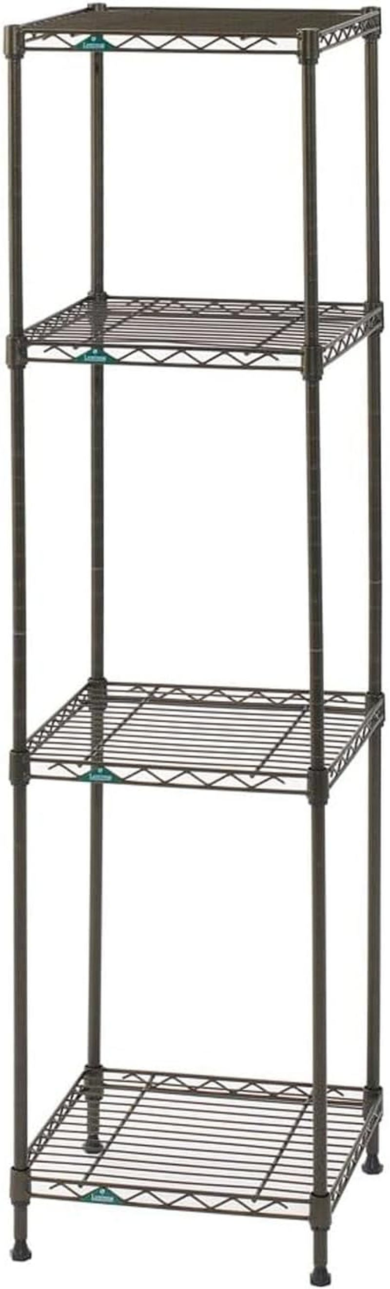Doshisha GR6012BD-4 Luminous Garden Rack, Width 23.6 Inches (60 Mm), 4 Tiers, Outdoor Use, Rust-Resistant, Slim Steel Rack, Variable Shelf, Planter Rack, Flower Stand, Gardening, Ornamental Plants, Overall Load Capacity: 704.4 Lbs (320 Kg), Width 23.4 X Depth 11.6 X Height 47.6 Inches (59.5 X 29.5 X 121 Cm), Pole Diameter 0.7 Inches (19 Mm) image number 4