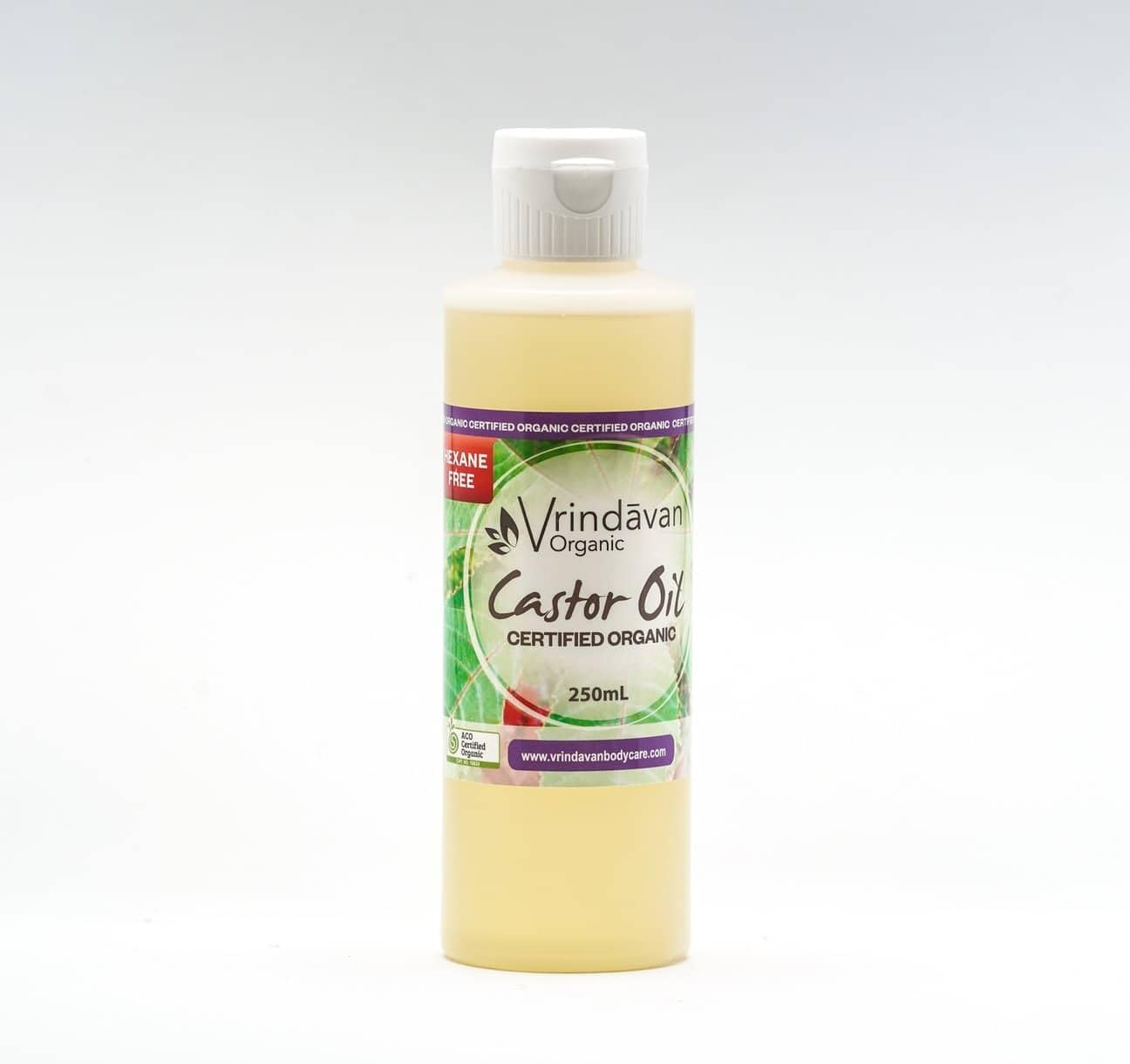 Vrindavan Organic Castor Oil, 250 Milliliter