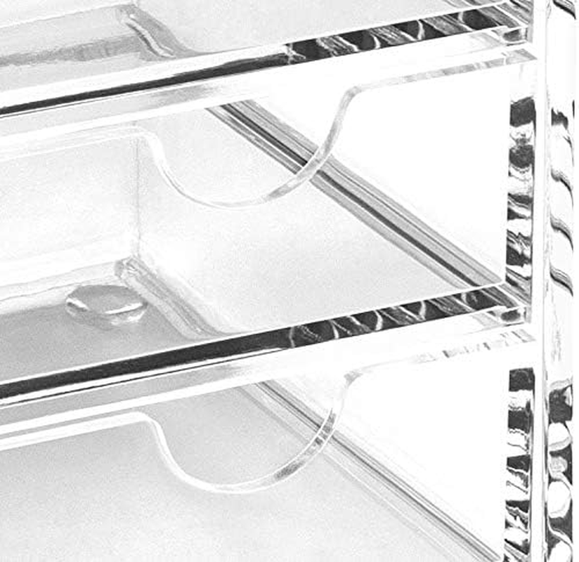 Osco A3274 Clear Acrylic 3 Drawer Magazine Extra Small Clear image number 3