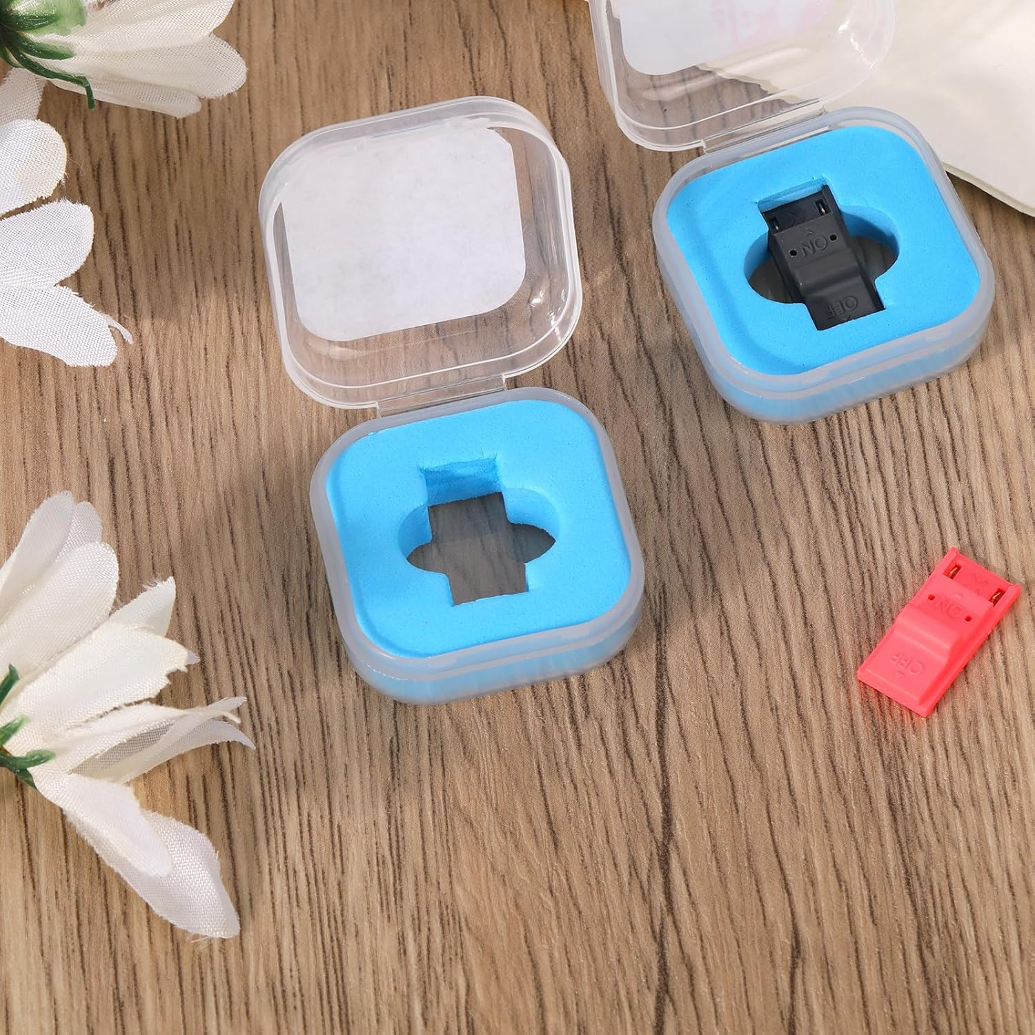 RCM Tool Clip, Plastic RCM Jig Clip Compatible with Switch Console Short Circuit Tool Switch Recovery Mode Accessories (Red) image number 2