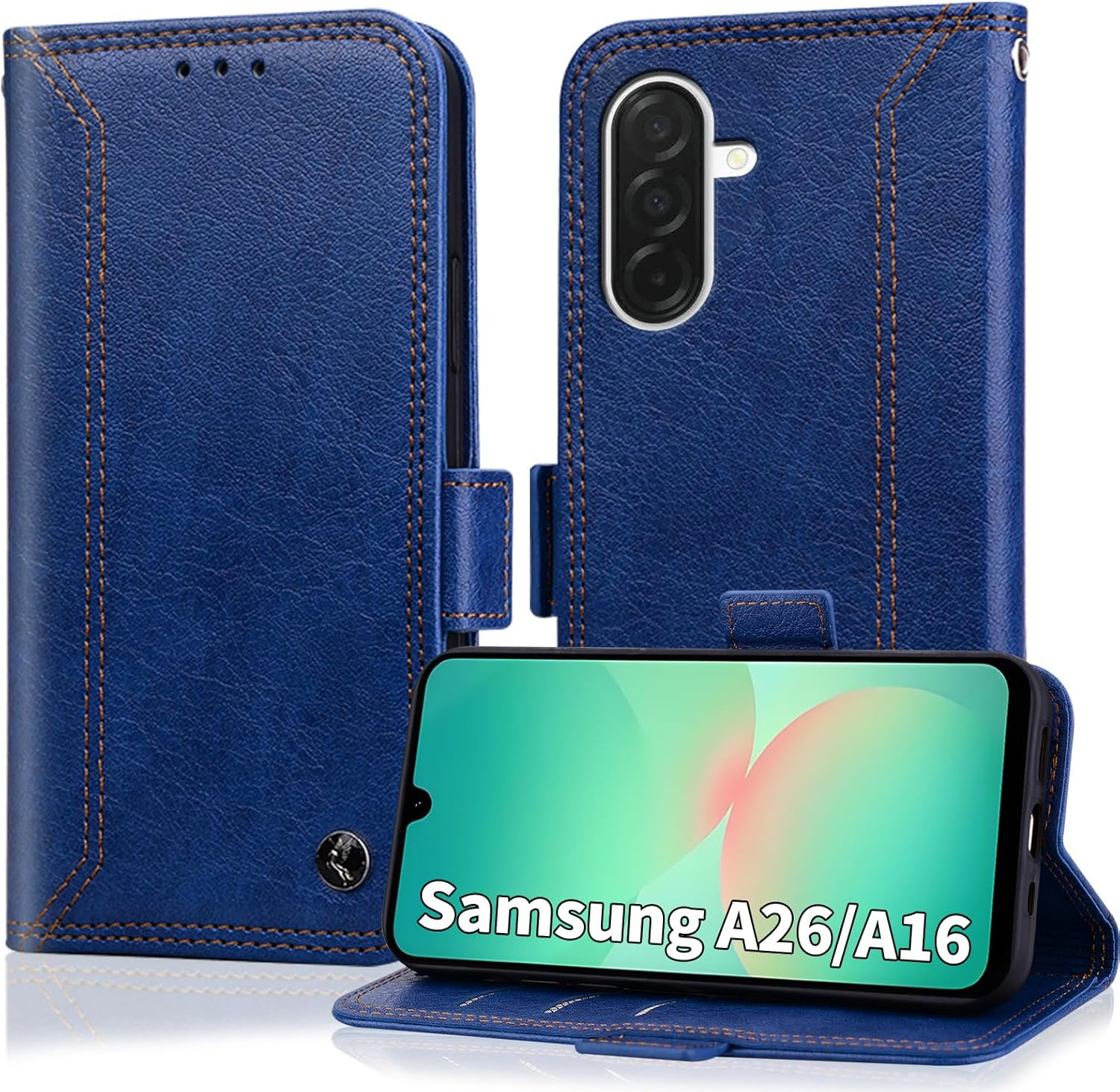 Oduio for Google Pixel 9A Wallet Case Leather Flip Folio Case with Card Holder Kickstand Shockproof Magnetic Protective Phone Cover for Men Women Pixel 9A RFID Wallet Cases 6.3 Inch Wine Red