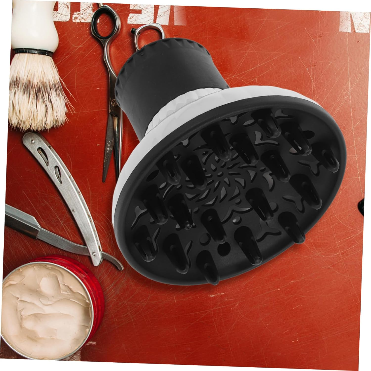 SHERCHPRY Hair Dryer Diffuser Attachment Travel Diffuser for Curly Wavy Hair Blow Dryer image number 2