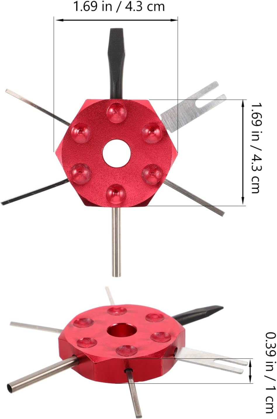 Cabilock Auto Repair Tools Car Pin Removal Depinning Kit Automotive Specialty Wire Connector Electrical Terminal Remover Extractor for Home Appliance Maintenance image number 3