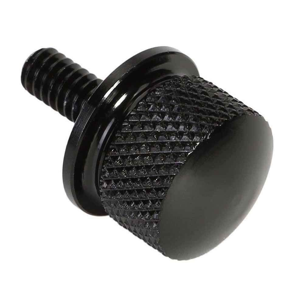 Chrome Aluminium Billet Motorcycle Seat Bolt - Black Rear Screw for Motorcycle Seat image number 2