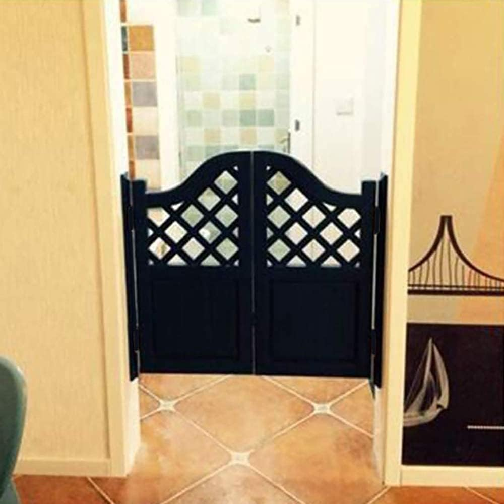 2 Pairs (4Pcs) 3Inch Double Action Spring Hinge Stainless Steel Cafe Saloon Door Swing Self Closing Black with Screws image number 3