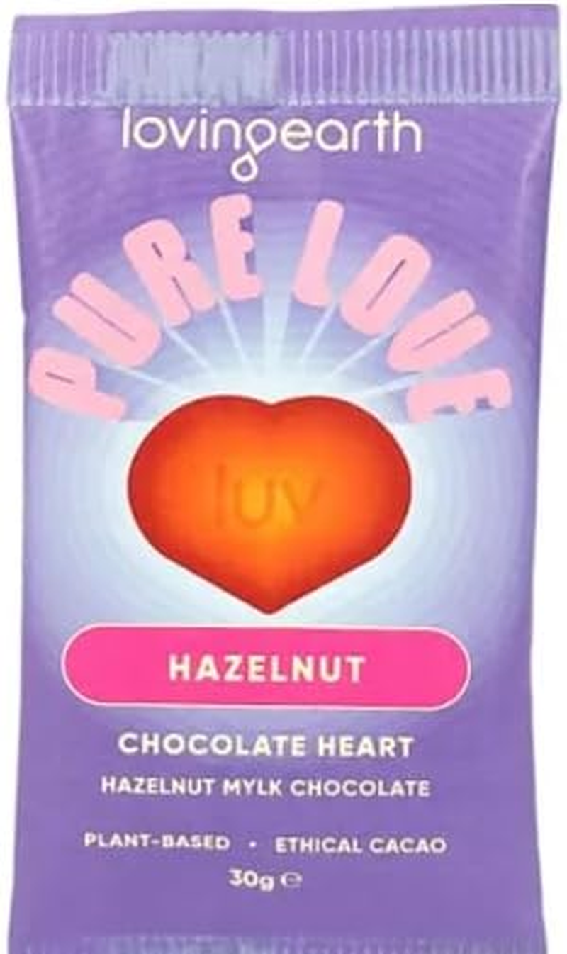 Loving Earth Hazelnut Mylk Chocolate with Raw Cacao, 16X30G