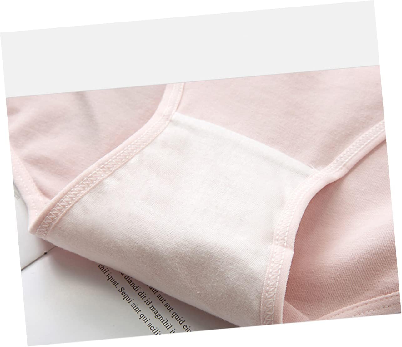 3Pcs High Waist Maternity Panties Cotton Women Underwear for Pregnant Seamless Pregnancy XL Skin Blackish image number 6