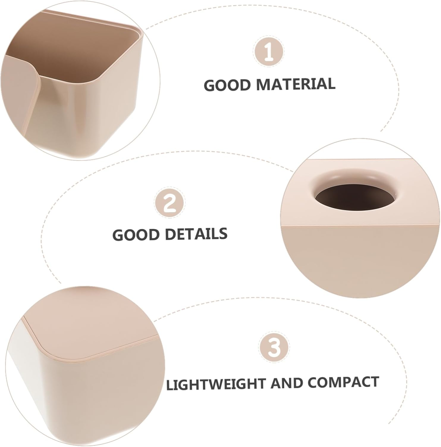 Cabilock Wet Wipes Dispenser Box Flushable Tissue Case with Silicone Lid Reusable Wipes Pouch