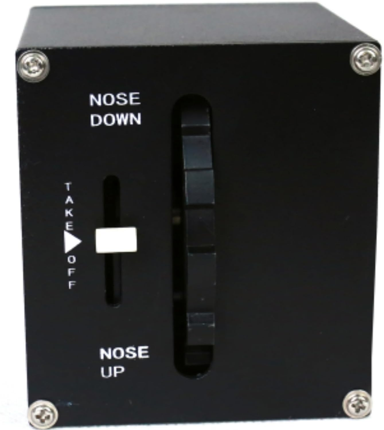 Meza-Pitch Trim Wheel for Flight Simulator Game MSFS2020, X-Plane,Fsx,Prepar3D for a Home Cockpit or Standalone Use on a Desk